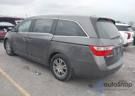 2012 Honda Odyssey Ex-L from USA, damaged, VIN 5FNRL5H66CB126924